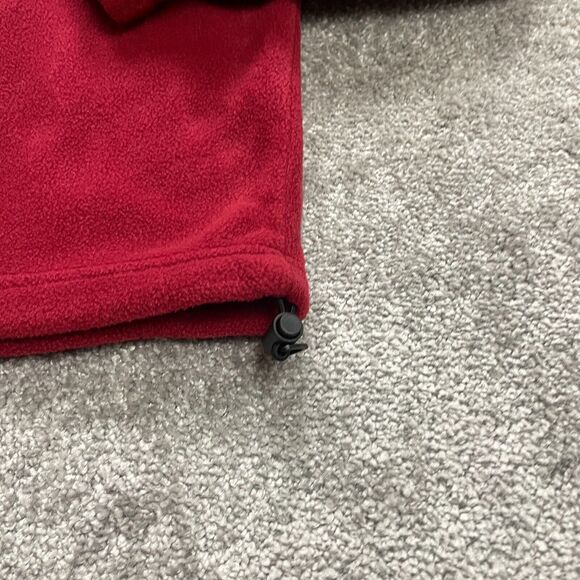 Columbia Steens Mountain Fleece Jacket Men Medium Red Full Zip High Neck Outdoor - Picture 6 of 12